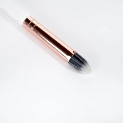White & Gold Highlight and Contour Brush