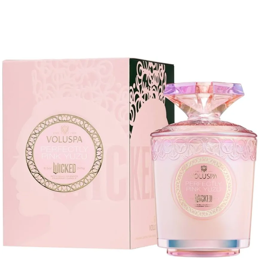 Wicked Perfectly Pink Yuzu Boxed Candle 241g