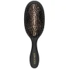 Wild Boar Hair Brush with Cleaning Tool Black