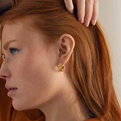 Wild Chunky Texture Hoop Earrings