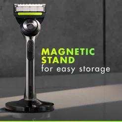 with Exfoliating Bar Razor Magnetic Stand 1pcs