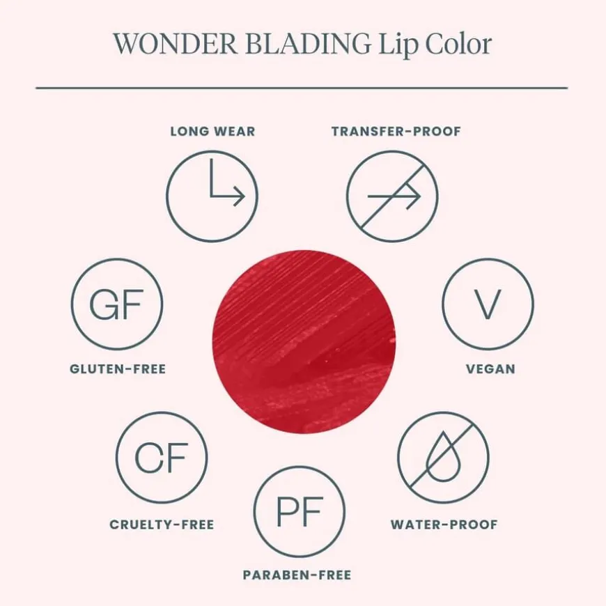 Wonder Blading Peel And Reveal Lip Tint Kit Hayley 3pcs