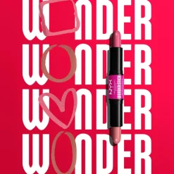Wonder Stick Dual-Ended Cream Blush Stick 01 Light Peach + Baby Pink 4g
