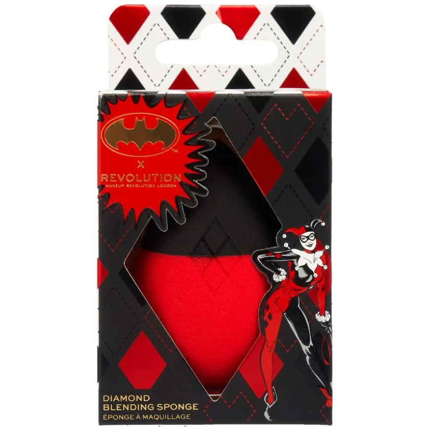 x DC Harley Quinn Carved Diamond Blending Sponge