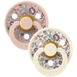 x Liberty Pacifier Colour Eloise Latex Size 2 Blush Mix 2pcs