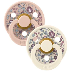 x Liberty Pacifier Colour Eloise Latex Size 1 Blush Mix 2pcs