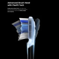 X Ultra 20 Wifi Smart Sonic Electric Toothbrush Black