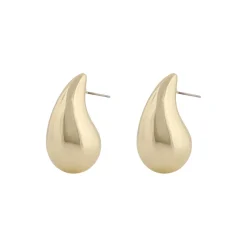 Yenni Ear Medium Plain Gold