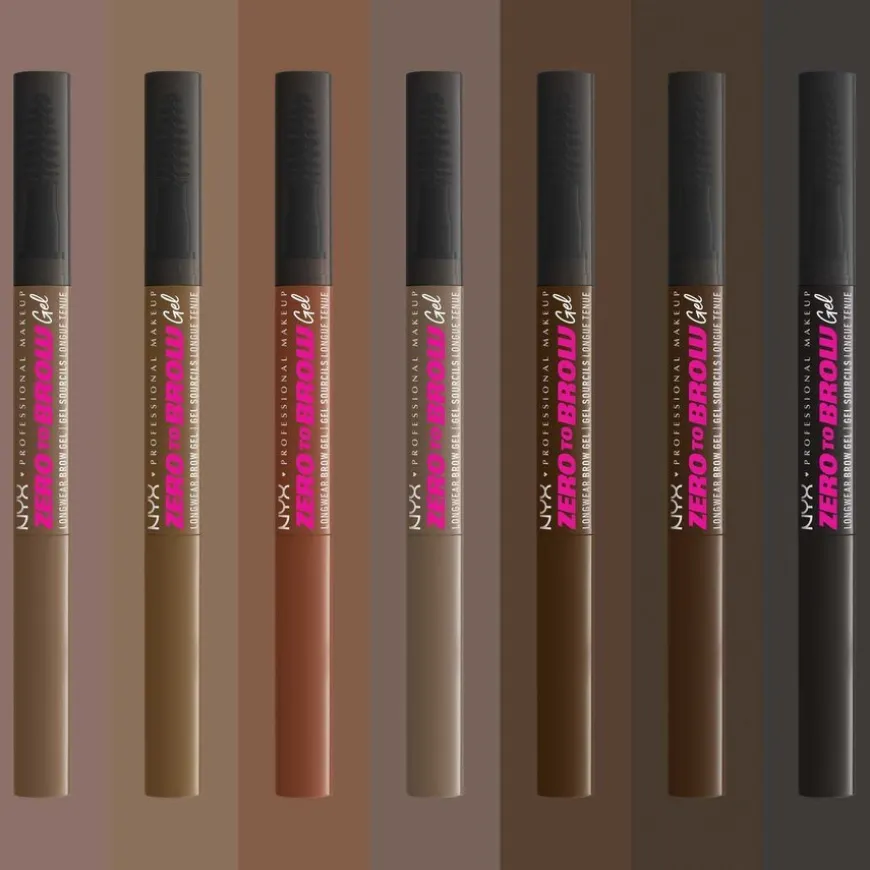 Zero To Brow Longwear Brow Gel Auburn 04 2ml