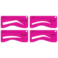 Zero To Brow Stencil For Skinny Brows